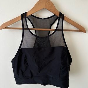 Lululemon black pre-owned swim top
